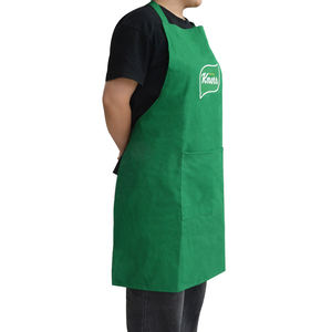 Tablier ajustable en coton sans manches avec poche avant, écologique et tendance, idéal pour la pâtisserie, la préparation alimentaire, les restaurants et les cafés - Product Image 5