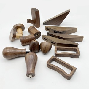 Black walnut wood base for <b>car</b> air fresheners, calendars, name cards, wooden bases, wooden <b>stands</b>, walnut wood carvings. - Product Image 5
