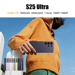 卸売オリジナルS25ウルトラスマートアンドロイド15システム搭載携帯電話 16GB+1TBロック解除済みSペン デカコアCPU HD画面 4G WIFI携帯電話 - Product Image 4