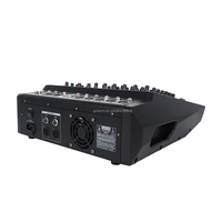 Gooermi DMT6 Amplificateur mélangeur audio 350W 6 canaux avec réverbération alimentée par 99DSP 4ohm & 8ohm Impédance Metal Shell W/ USB