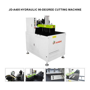 JUNDE ±0.2mm Aluminum Cutting Accuracy High Precision <b>Hydraulic</b> 90 Degree <b>Cutter</b> Front And Rear Cutting 450mm Stroke - Product Image 3