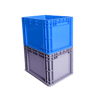 Qualité industrielle empilable de stockage PP bac de rangement en plastique empilable boîte