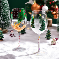 Gobelet à vin rouge en cristal fait main BST, vintage, en forme de tige d'arbre, pour boissons décoratives, pour cadeaux