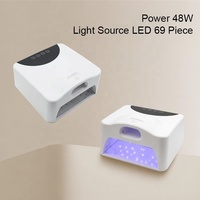 Nouvelle Lampe à Ongles UV LED Double Zone 2025 avec Séchoir à Gel, Double Couche, Chambre de Précision pour Doigt Unique et Affichage de la Minuterie