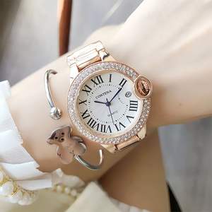 Montres de luxe en cuir pour femmes, cadran 38 mm, mouvement à quartz, style vintage, vente en gros - Product Image 1