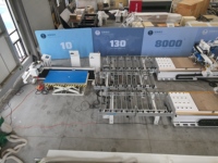 Línea de Producción Automática de Paneles Celulares para Muebles con Etiquetado y Ensamblaje