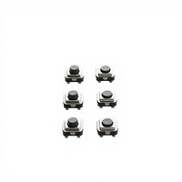 Interruptor Táctil de Acero Inoxidable Personalizado de Fábrica, Interruptor Táctil de Botón, Montaje Superficial SMD de 3x3, 3*3*1.5/1.7/2.0/2.5, RoHS Dot