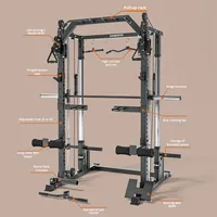 Prix départ usine, équipement de fitness professionnel multifonctionnel populaire, rack de squat, rack d'entraînement