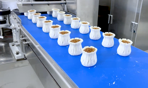 آلة صنع الشاومي ، آلة ملصقات وعاء الجيوزا ، آلة الزلابية - Product Image 2