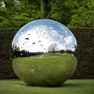 <span class=keywords><strong>Sfera</strong></span> Cava per Fontana in Acciaio Inossidabile Personalizzata, Grande, Decorativa per Giardini e Parchi Esterni - Product Image 3