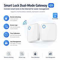 Passerelle Hub G5 Smart Lock Double Bande 2.4G 5G WiFi Pont Sans Fil USB Type-C DC 5V Déverrouillage à Distance Contrôle d'Accès Données en Temps Réel