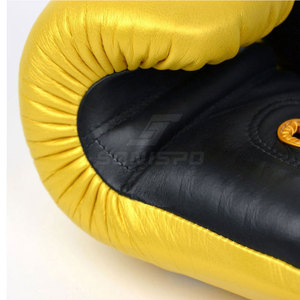 Men's High Quality Customizable Design Leather Boxing <b>Gloves</b> with <b>Moisture</b> Wicking and Customized Logo for Martial Arts - Product Image 5