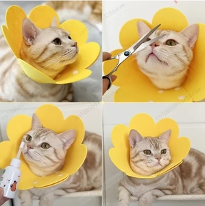 Pet Protective Collar Dog Neck <strong>Cone</strong> Recovery <strong>Cone</strong> Collar for Anti-Bite Lick Surgery Wound Healing Cat Dogs Health Medical Circle - Product Image 3