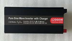 12V <span class=keywords><strong>24V</strong></span> 48V <span class=keywords><strong>DC</strong></span> to AC 110V <span class=keywords><strong>220V</strong></span> <span class=keywords><strong>UPS</strong></span> 순수 사인파 인버터 충전기 정격 전력 6000W 피크 전력 12KW <span class=keywords><strong>UPS</strong></span> 인버터 충전기 - Product Image 2