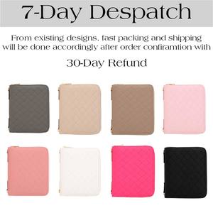 <span class=keywords><strong>Carpeta</strong></span> de Cuero A7 Acolchada de Piel Sintética Pebble de Hongbo, la Más Vendida, con Hoja Separadora y Divisores Disponibles - Product Image 3