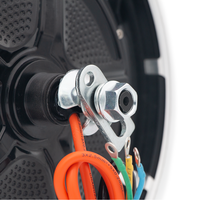 Moteur de moyeu 16 pouces 48V 60V 400W 500W pour kit de conversion de vélo électrique à assistance au pédalage