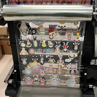 Imprimante numérique UV DTF 60cm avec tête I3200 pour logo Crystal Label AB Film Printing