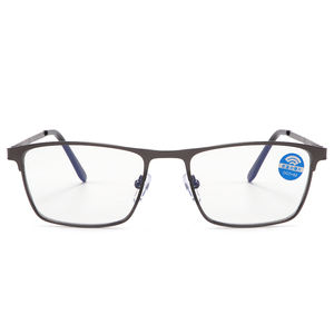 Lunettes Demi-Monture Rétro Unisexes, Monture Optique Photochromique, Lunettes de Lecture pour Hommes et Femmes - Product Image 6