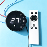 Thermostat intelligent Tuya, contrôleur de commutation intelligent HVAC, écran tactile et programmation hebdomadaire pour couverture électrique