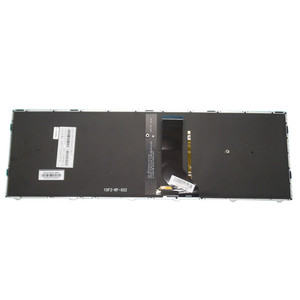 Teclado retroiluminado para portátil BTO U-BOOK 15CL24 W650EH noruego NW negro con marco negro nuevo - Product Image 1