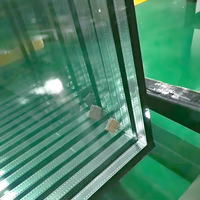Serre solaire, panneaux de construction en verre isolant résistant aux ouragans, absorption acoustique, stores pour puits de lumière, double vitrage sous vide