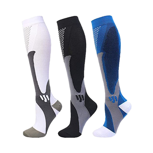 Chaussettes <span class=keywords><strong>de</strong></span> Compression personnalisées pour hommes femmes 20-30 MMHg <span class=keywords><strong>bas</strong></span> <span class=keywords><strong>de</strong></span> Compression <span class=keywords><strong>de</strong></span> sport pour Marathon varices manchette <span class=keywords><strong>bas</strong></span> corps - Product Image 3