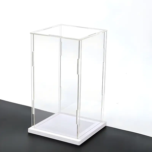 Tùy chỉnh màu trắng cơ sở lắp ráp rõ ràng số lượng lớn Acrylic Hộp cho sưu tầm hành động con số hiển thị - Product Image 2