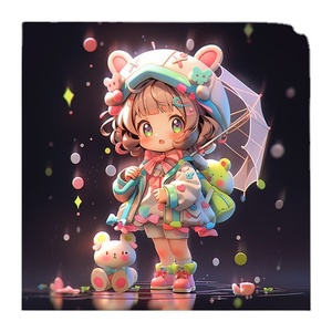 E-122Custom Canvas <strong>Paintings</strong> 5D Full Drill Heart of Adventure: Girl's Edition Diamond <strong>Painting</strong> - Product Image 2