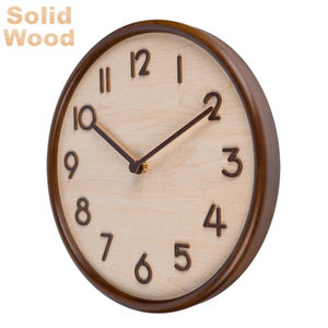 3D 숫자로 사용자 정의 로고 디자인 홈 장식 벽시계 - Product Image 2