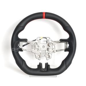 Volante de cuero deportivo personalizable para <span class=keywords><strong>Ford</strong></span> <span class=keywords><strong>Mustang</strong></span> S550 gt350r GT Shelby <span class=keywords><strong>GT500</strong></span> <span class=keywords><strong>Mustang</strong></span> volante 2020 2021 <span class=keywords><strong>2018</strong></span> + - Product Image 1