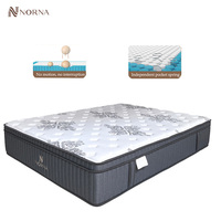 Matelas épais de 15 pouces en mousse à mémoire de forme gel, taille King Size, taille Simple, matelas à ressorts super doux, hybride