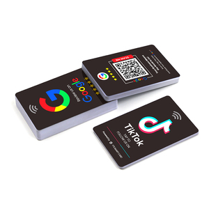 Tarjeta NFC Personalizada con Código QR para Reseñas de Google, Tarjeta de Visita Inteligente, 13.56 MHz, Chip 215 - Product Image 5