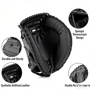 Guante de Béisbol de Competición para Lanzador Diestro con Palma Reforzada, Estándar MLB, para Torneos Juveniles - Product Image 5