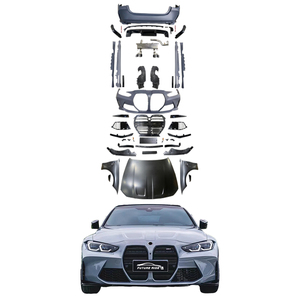 Actualización antigua nuevo Kit de carrocería para 2012 -2019 <span class=keywords><strong>BMW</strong></span> <span class=keywords><strong>4</strong></span> Series F32 F33 F36 a <span class=keywords><strong>2023</strong></span> G22 M4 parachoques de coche guardabarros capó M4 faro - Product Image 1