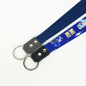Wholesale Personalized Hot Style <b>Polyester</b> Badge Neck Straps Blank Key PrintingCustom <b>Lanyard</b> With Buckle Adjustable - Product Image 1