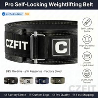 Ceinture de musculation en néoprène avec coussin lombaire épaissi, boucle en acier, imperméable, ceinture de musculation personnalisée pour l'entraînement