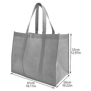 Bán buôn tùy chỉnh cá nhân thân thiện với môi không dệt tái sử dụng hàng tạp hóa Túi mua sắm với thiết kế lạ mắt và logo - Product Image 3