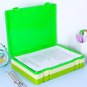Boîte de rangement pour classeur de style moderne SUNSHING, en plastique PP, avec ouverture latérale, pour salle de classe, école, fournitures de bureau - Product Image 2