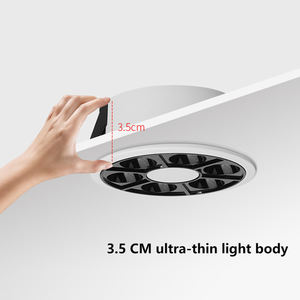 ALLWAY <span class=keywords><strong>2023</strong></span> nouvelle <span class=keywords><strong>tendance</strong></span> petit hôtel salon 8 15 20 30 Watt lampe Led - Product Image 4