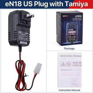 Cargador de CA NiMH de Alta Eficiencia SkyRC EN18, Salida Máxima de 1.2A, Ahorro de Energía, Accesorios para Drones de Carreras RC - Product Image 4