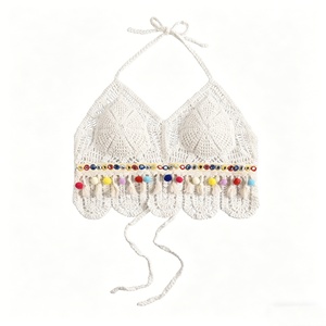 Traje <span class=keywords><strong>de</strong></span> Baño <span class=keywords><strong>de</strong></span> Ganchillo <span class=keywords><strong>para</strong></span> Mujer, Estilo Bikini, <span class=keywords><strong>para</strong></span> Vacaciones Navideñas, Compatible con OEM y ODM, Ideal <span class=keywords><strong>para</strong></span> Viajes a <span class=keywords><strong>Destinos</strong></span> Cálidos - Product Image 1