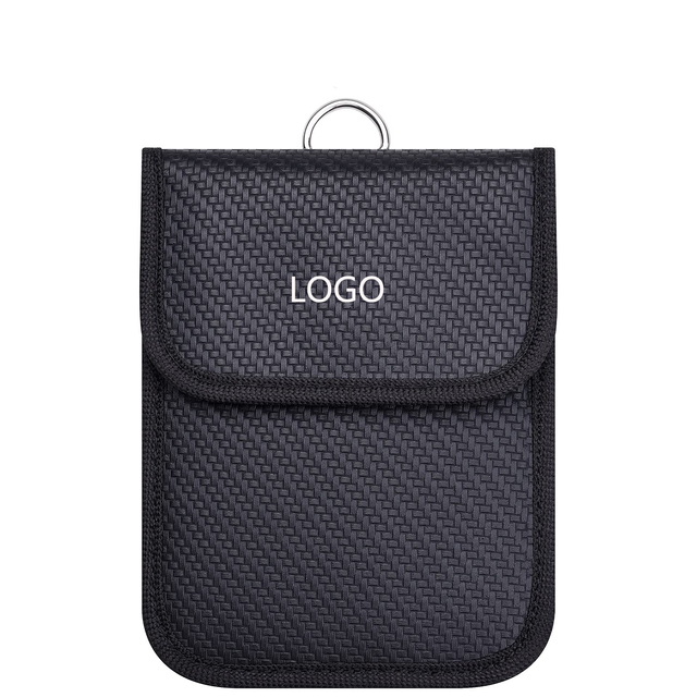 OEM Signal Blocker Faraday Bag Car Key Storage Anti-Theft Pouch RFID Key Fob Signal Isolation Secure Protection Signal Blocking