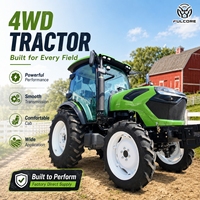 Tractor Agrícola Rentable FULCORE con Tracción en las Cuatro Ruedas y Potente Elevación Hidráulica para Transporte Rural