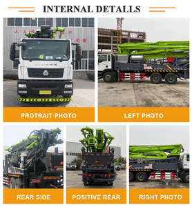 Bomba de Concreto Sobre Camión Serie Lingyun de 50m con Tres Ejes, Bomba de Concreto Tipo Boom en Venta - Product Image 6