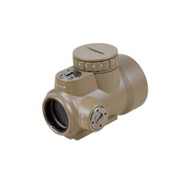 LAMBUL Mini Red Dot Sight à Démontage Rapide QD, Monture Rehausseuse à Profil Bas, Lunette Tactique pour la Chasse en Alliage d'Aluminium avec Capuchon Anti-Éblouissement
