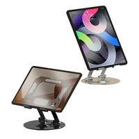 ÉCHANTILLON GRATUIT OEM Support pliable réglable pour tablette Support pour téléphone portable de bureau à bas prix pour Apple iPad