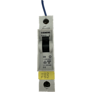 Mới và độc đáo PLC schutzschalter rechts Montage 5 S <span class=keywords><strong>2</strong></span> C6 như: Q 92183 PLC lập trình điều khiển - Product Image 1