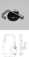 Robinet de cuisine moderne en alliage de zinc chromé or rose, à poignée unique, flexible, à montage sur plan, en céramique, rotation à 360 degrés, pour hôpital