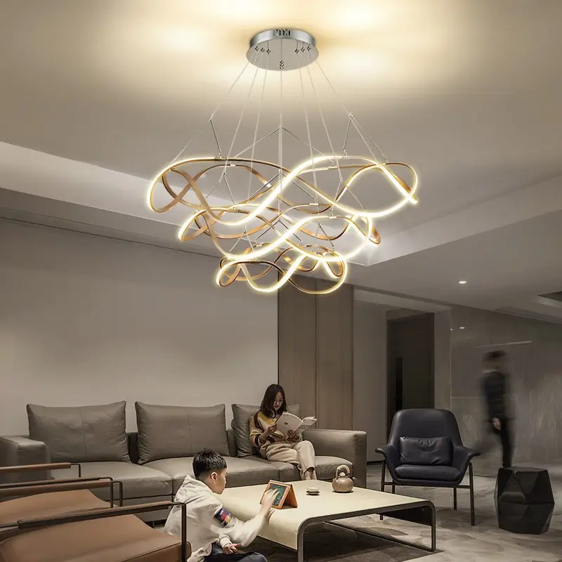 Modernes Schlafzimmer Wohnzimmer Restaurant hängen Luxus LED-Leuchten dekorative Pendel leuchte Kronleuchter