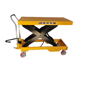 Draagbare Hydraulische Mobiele Schaarlift Tafel Platform <span class=keywords><strong>Trolley</strong></span> - Product Image 4